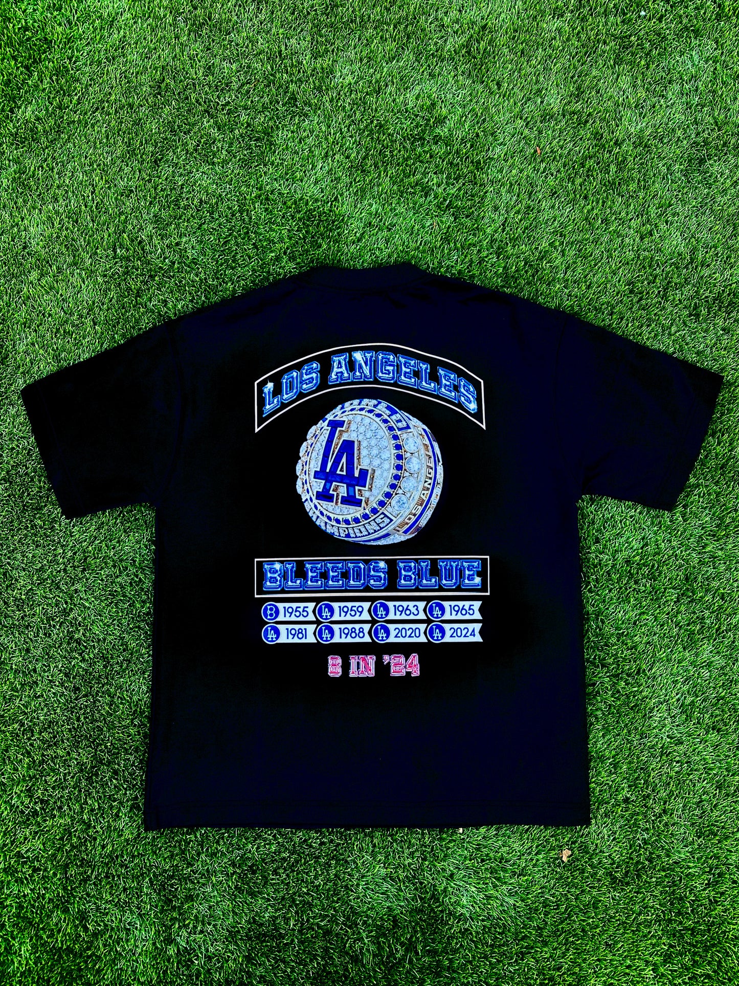 LA Bleeds Blue Oversized T-Shirt