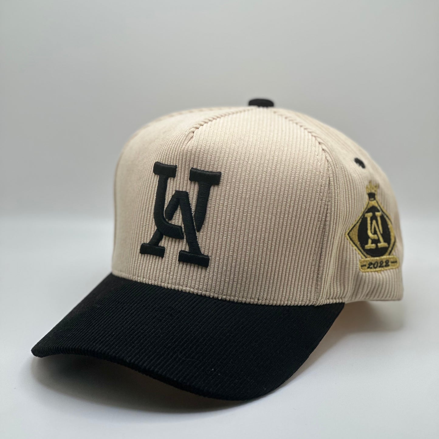 UNTCHBLE AMBITION Cookies and Cream Corduroy SnapBack