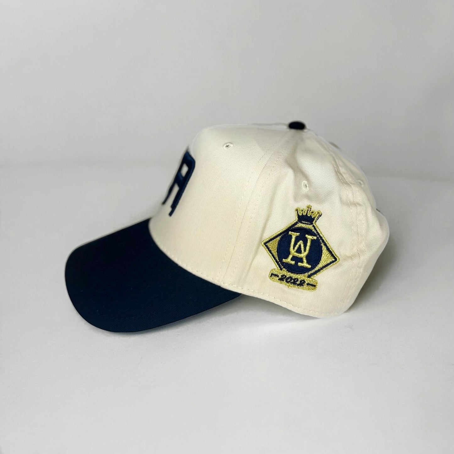 UNTCHBLE AMBITION Creme/Blue Drip SnapBack